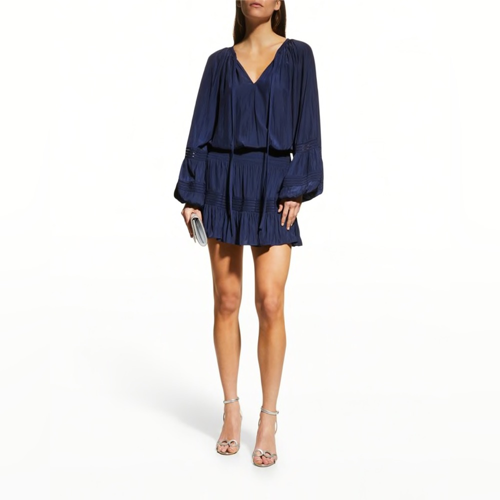 Ramy Brook Paris Smocked Mini Dress | New without tags | medium